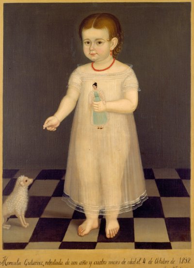 Portrait de Manuela Gutiérrez - José María Estrada